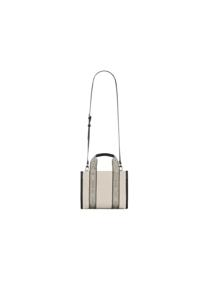 Ted Baker Georjea Branded Webbing Canvas Small Tote