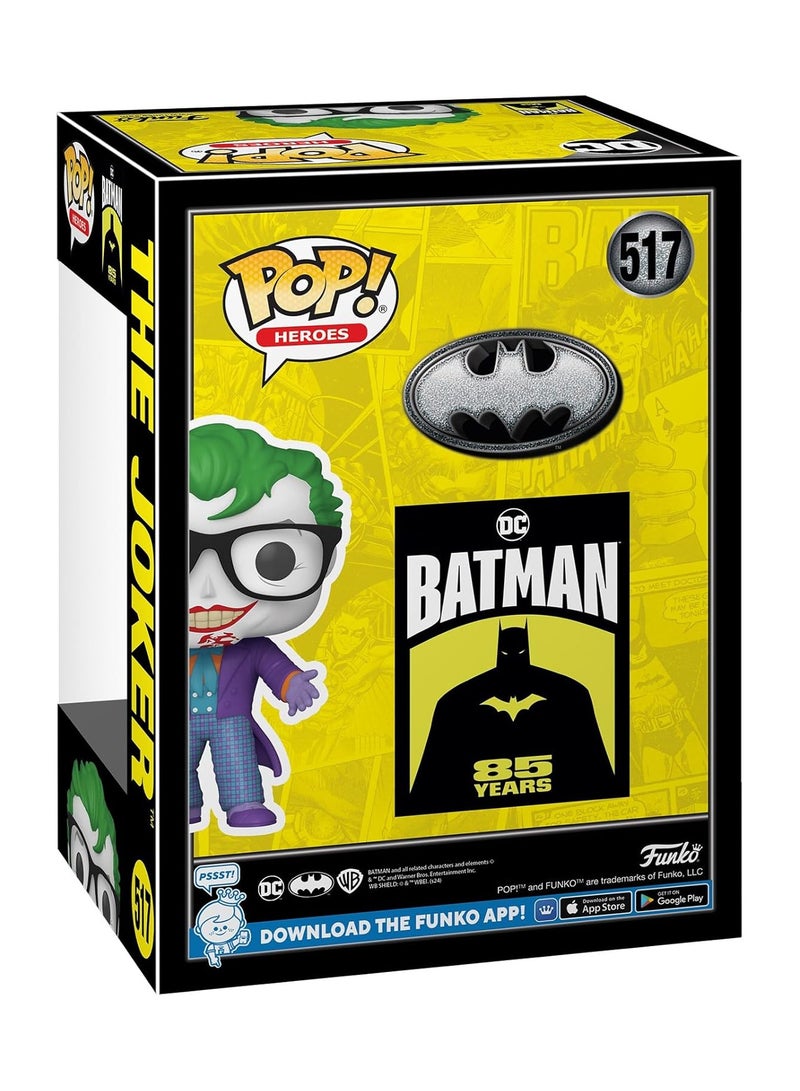 Funko Pop! Super Heroes: DC Batman 85th Anniversary - The Joker with Teeth (517) - Image 3