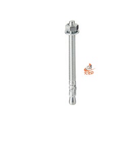 KNP Zinc Plated Through Bolt 10x100mm - 5pcs  - Image 3