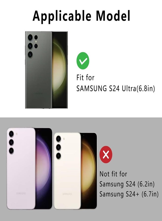 أوميو جراب سيليكون مغناطيسي من أوميو لهاتف جالاكسي إس 24 ألترا، متوافق مع ماج سيف، غطاء عدسة كاميرا شامل من السيليكون الحراري المرن غير اللامع، مقاوم للصدمات، مناسب للرجال والنساء، أسود - Image 2