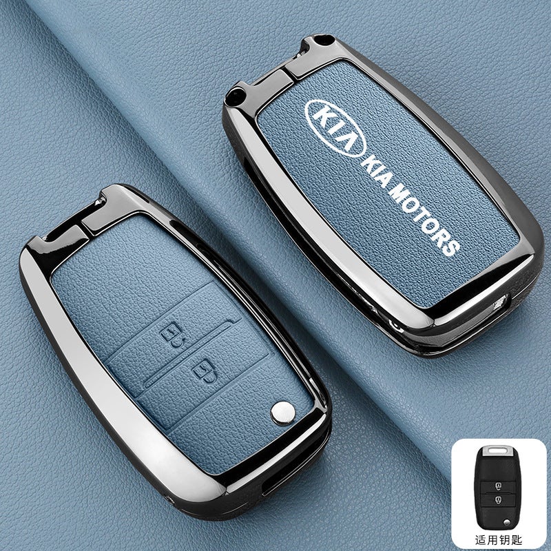 Kia K3 Key Case for K5/K2/KX5, Protects K4/KX3 - Premium Zinc Alloy Design - Image 1