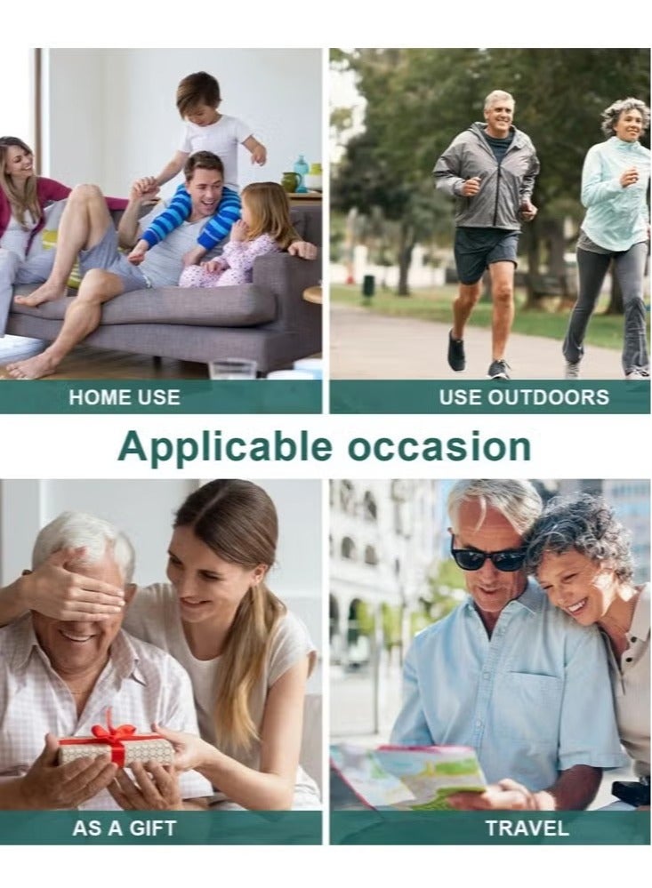 TIGER Blood Pressure Monitor Dual Users x99 Readings – Voice-Enabled Adjustable Wrist Cuff BP Machine for Home Use | Accurate & Reliable Monitoring, Ideal for Family or Shared Use - Image 4