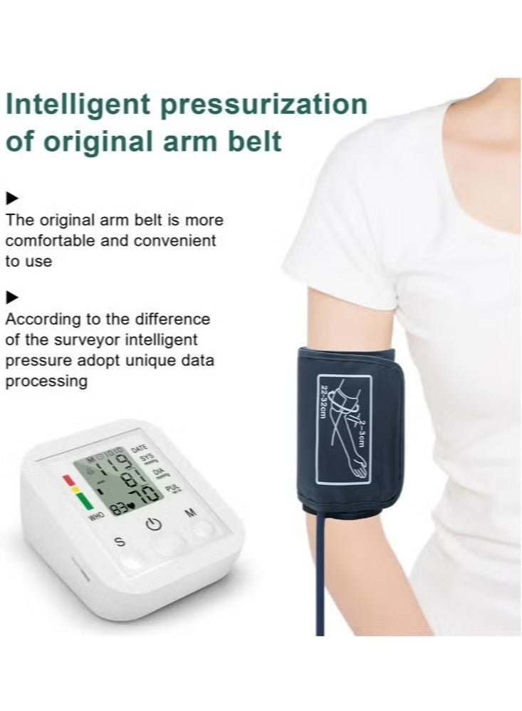 TIGER Blood Pressure Monitor Dual Users x99 Readings – Voice-Enabled Adjustable Wrist Cuff BP Machine for Home Use | Accurate & Reliable Monitoring, Ideal for Family or Shared Use - Image 2