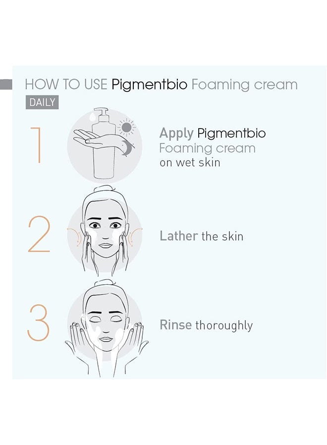 Bioderma Pigmentbio Foaming Cream Face Wash 500ml - Image 3