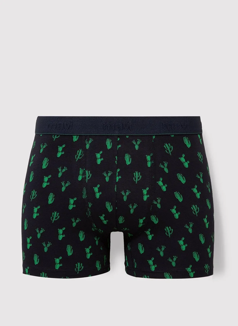 Mavi Printed Navy Boxers