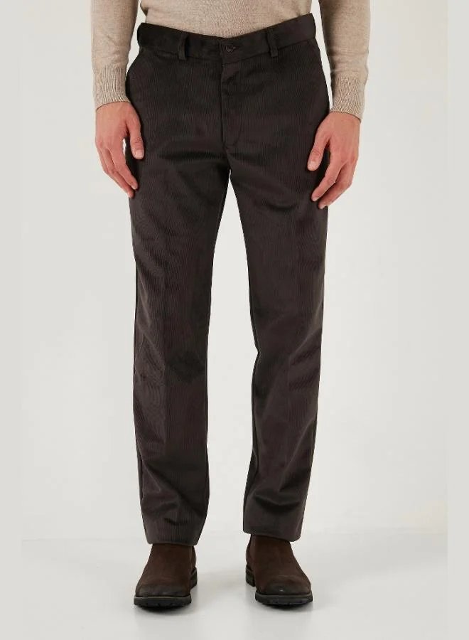 Buratti  Buratti Normal Waist Regular Fit Straight Leg 2-Pack Velvet Trousers Men's VELVET TROUSERS 645MERLINS2 for Men | Best Price UAE