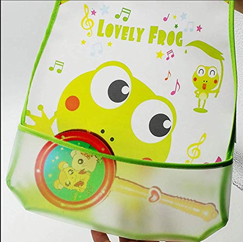 Koochie-Koo Waterproof Quick Dry Cartoon Printed Feeding Bib Sleeveless Washable Apron For Baby Boy And Girl From 6 months To 2 Years (Pack Of 2, Multicolor) - Image 5