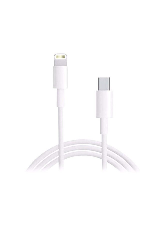 Generic USB-C To Lightning Cable - 1.5 Meter White  - Image 1