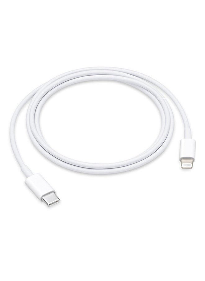 Generic USB-C To Lightning Cable - 1.5 Meter White  - Image 2