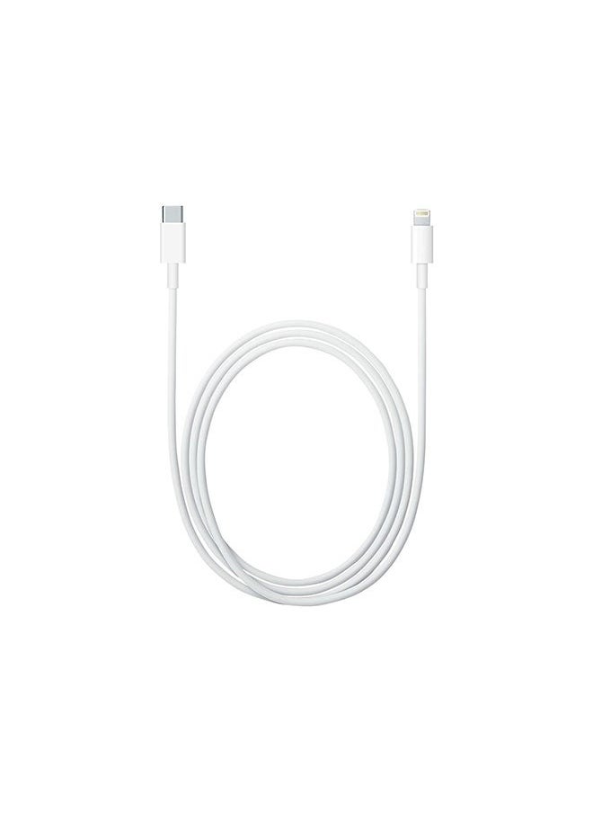 Generic USB-C To Lightning Cable - 1.5 Meter White  - Image 4