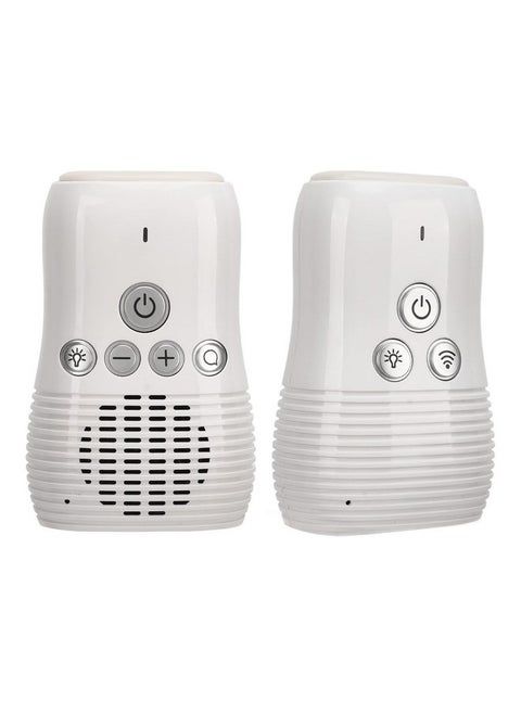 DM221 Audio Baby Monitor, 1000ft Range, Vibrating Sound Alert, Talk Back Intercom, Night Light, Noise Detection, Two Way Intercom, Point to Point (U.S.