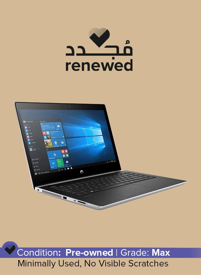 HP Renewed - ProBook 430 G5 Laptop With 13.30-Inch HD Display,Intel Core i3/7th Generation/8GB DDR4 RAM/256GB SSD Hard/Windows 10 Pro English Silver - Image 1
