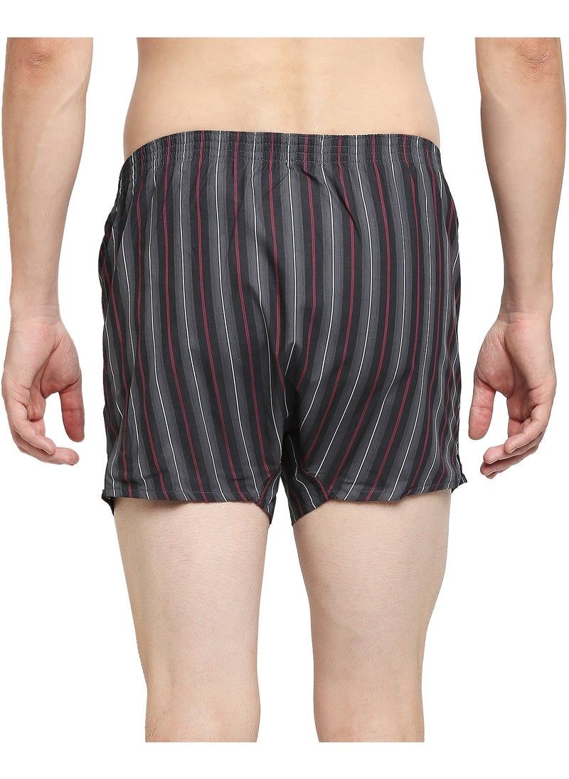 BYC - Men's Printed Comfortable Boxer Striped - Image 1