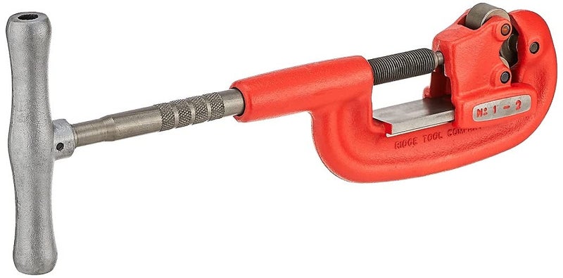 RIDGID 32820 Model 2-A Heavy-Duty Steel Pipe Cutter with Extra-Long Shank, 1/8" to 2" Metal Pipe Cutter - Image 2