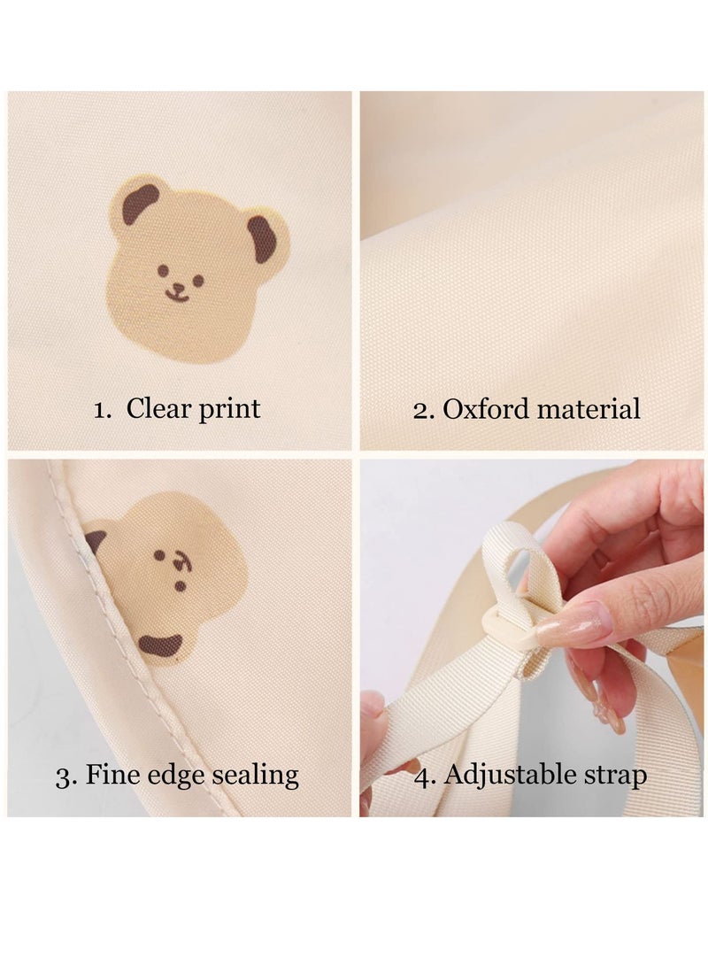 KASTWAVE Cute Collapsible Oxford Car Back Seat Hanging Organizer, Backseat Car Organizer, Multifunction Waterproof Portable Backpack for Traveling & Picnic, Back Seat Organizer for Kids, Travel Accessories - Image 3