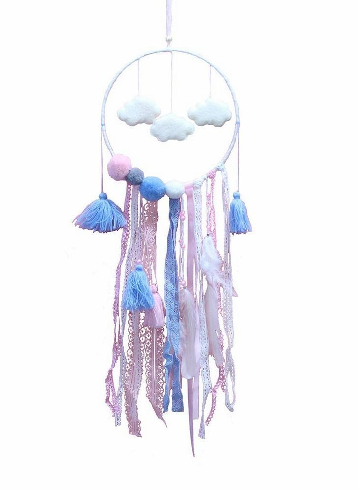 NIBEMINENT Dream Catcher Feather Pendant Wall Hanging for Car Home Girls Kids Nursery Mobile Bedroom Decoration Decor - Image 2