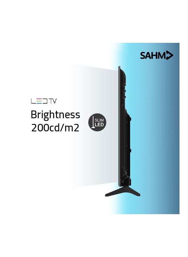 SAHM 65 Inch 4K Smart LED TV, Android 14 with E-Share, UHD 3840x2160 Resolution, 16:9 Aspect Ratio, 8GB ROM, 1.5GB RAM, 3 HDMI & 2 USB Ports, Stereo Sound, 176° Viewing Angle, Sleep Timer & Favorite Channels | Model Name: SHM-65LPS - Image 4