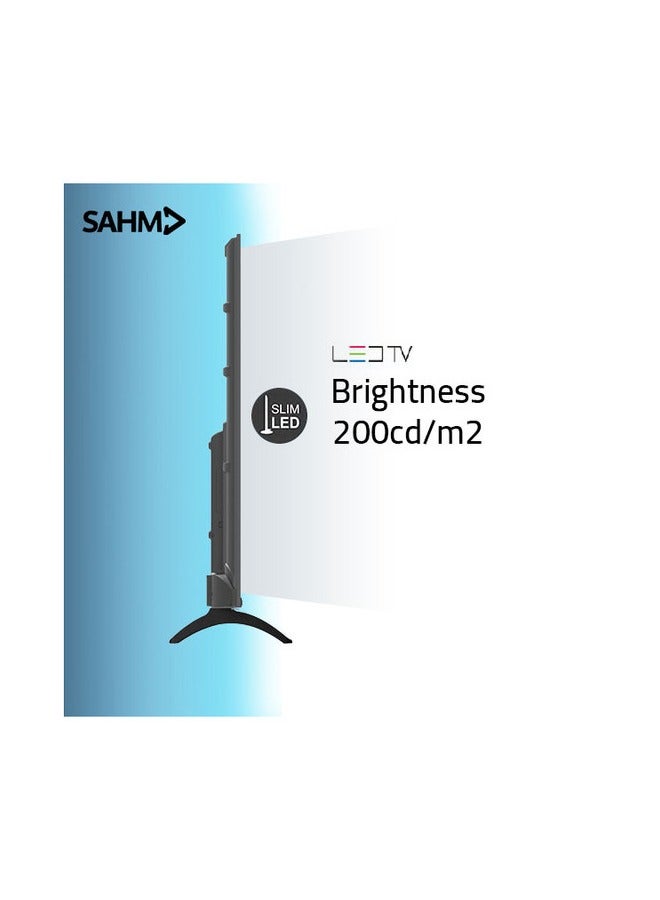 SAHM 65 Inch 4K Smart LED TV, Android 14 with E-Share, UHD 3840x2160 Resolution, 16:9 Aspect Ratio, 8GB ROM, 1.5GB RAM, 3 HDMI & 2 USB Ports, Stereo Sound, 176° Viewing Angle, Sleep Timer & Favorite Channels | Model Name: SHM-65LPS - Image 3