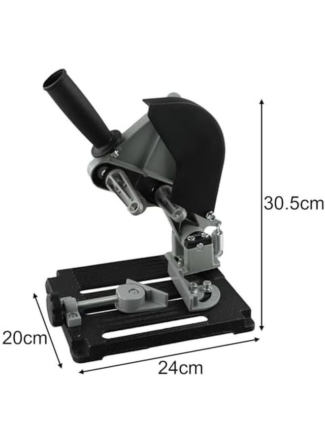 Angle Grinder Stand With Cast Iron Base Adjustable Holder For 100 125mm Tools - Image 3