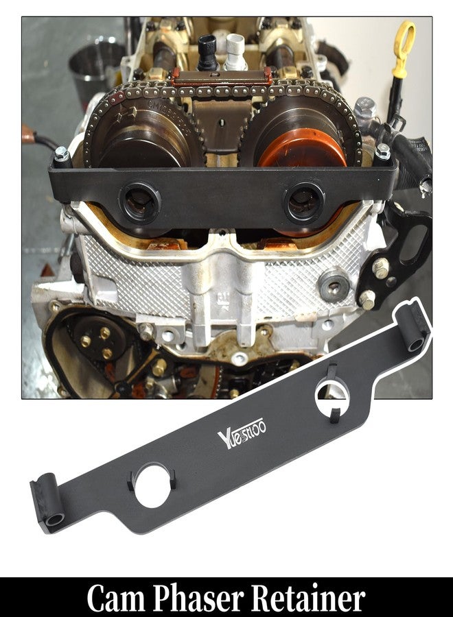 Yuesstloo طقم أدوات توقيت قفل مشغل عمود الكامات من Yuesstloo، متوافق مع محركات GM Ecotec وBuick وChevrolet سعة 2.0 و2.4 لتر - بديل لـ EN48953، أداة تثبيت مُحسّنة لمثبت مُغير توقيت عمود الكامات ومثبت ترس مضخة الماء - Image 4