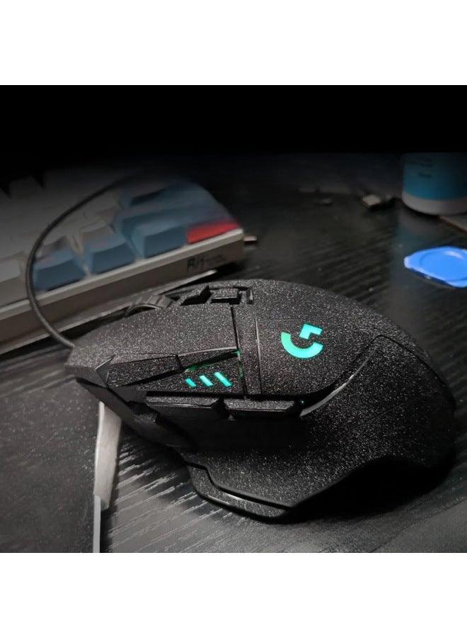 For Logitech G502 Anti-slip Stickers G402 Dominate Hero Wireless Stickers Mouse Anti-sweat Stickers Logitech G102 Stickers-Color:[G502-old] Brand Blue And White Gundam  - Image 5