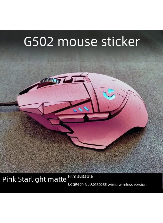 For Logitech G502 Anti-slip Stickers G402 Dominate Hero Wireless Stickers Mouse Anti-sweat Stickers Logitech G102 Stickers-Color:[G502-old] Brand Blue And White Gundam  - Image 4