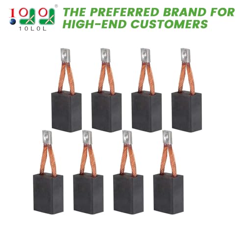 10L0L Golf Cart Starter Brush Kit Motor Brushes Set 3.7HP Fits Club Car DS L6 L8 8-Passenger, Replaces OEM# 102938601 - Image 2
