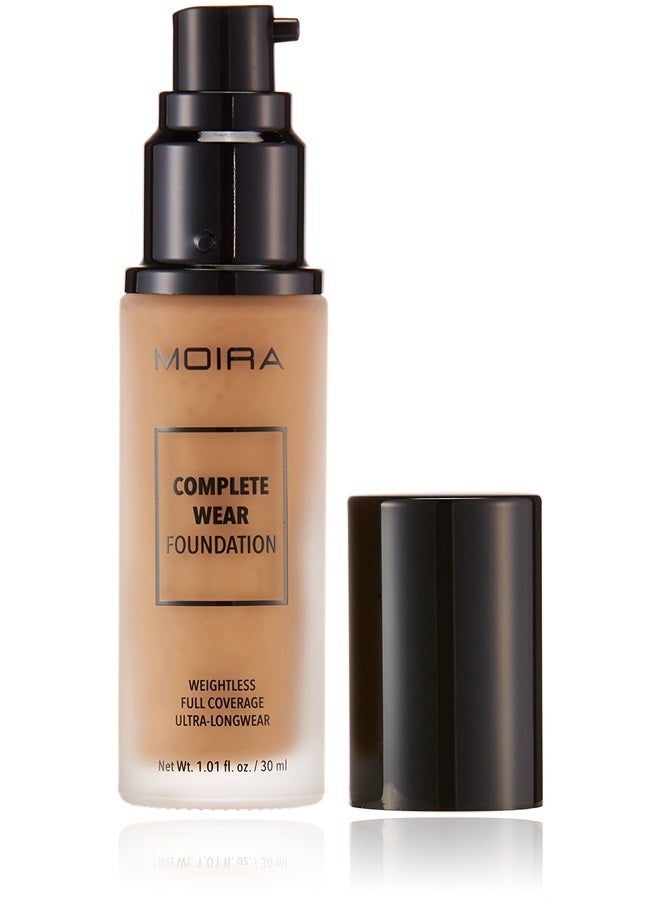 moira Complete Wear Foundation (450, Toasted Almond)