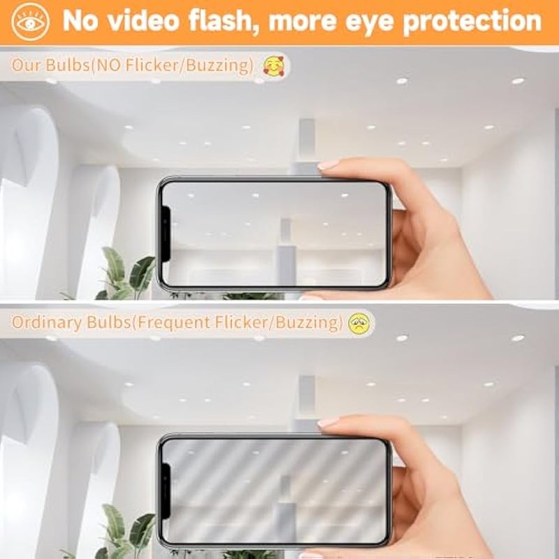 V.nice MR16 GU10 LED Spotlight Bulbs 10 Pack Non-Dimmable Recessed Light Bulbs for Kitchen, Range Hood, Living Room, Bedroom – 30,000H Lifetime - Image 5