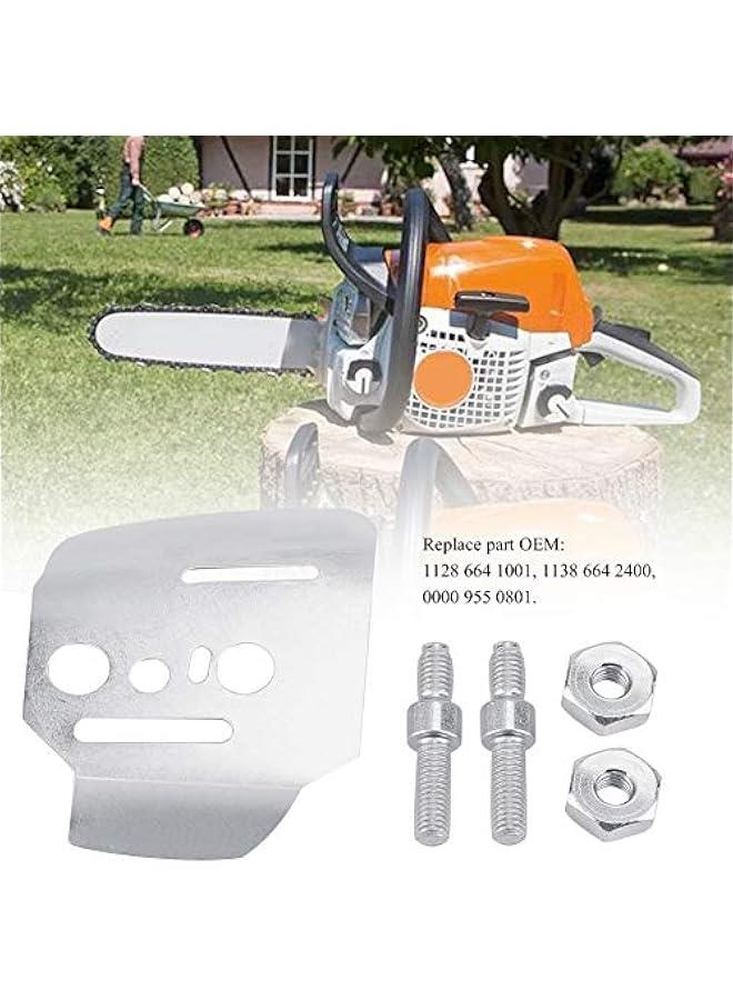 Hexagon Nut Side Plate Collar Screw Stud Fit for Stihl MS441 MS460 MS650 MS660 - Image 3