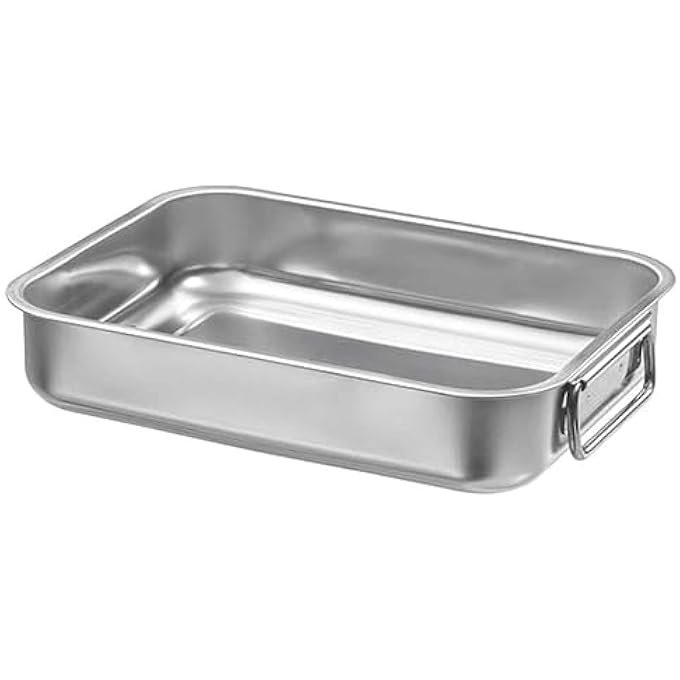 Unity Koncis Roasting Tin Stainless Steel 34X24 Cm 13 38X9 12 - Image 1