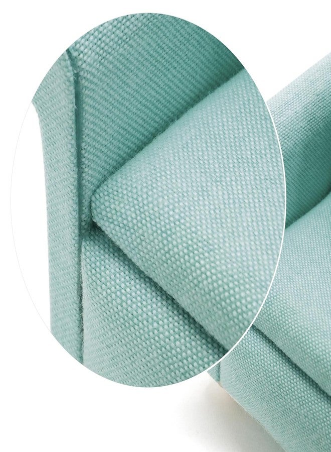CHAMBERY 1:12 Scale Miniature Chair with Pillow Dollhouse Living Room Furniture, Green - Image 4