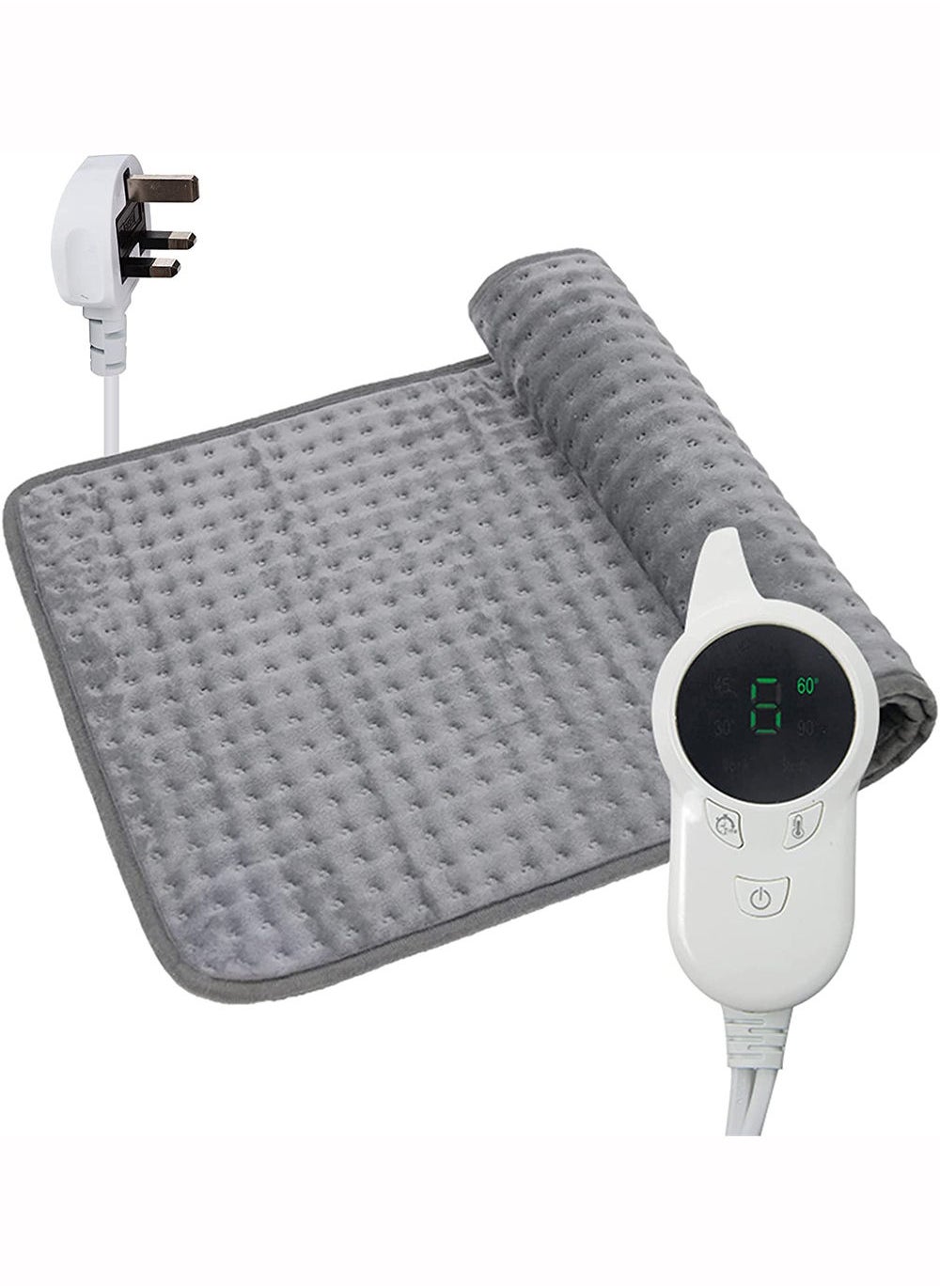 Heating Pad Electric Heat Pad For Back Pain And Cramps Relief Machine Washable 