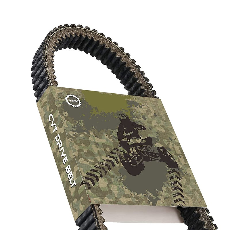 AKM Drive Belt 24G4022 fit Polaris Ranger 800 700 RZR 800 3211162 3211133 AKM Double Notch GForce Carbon Cord CVT Belts for 3211118 2008 2009 2010 2013 2014