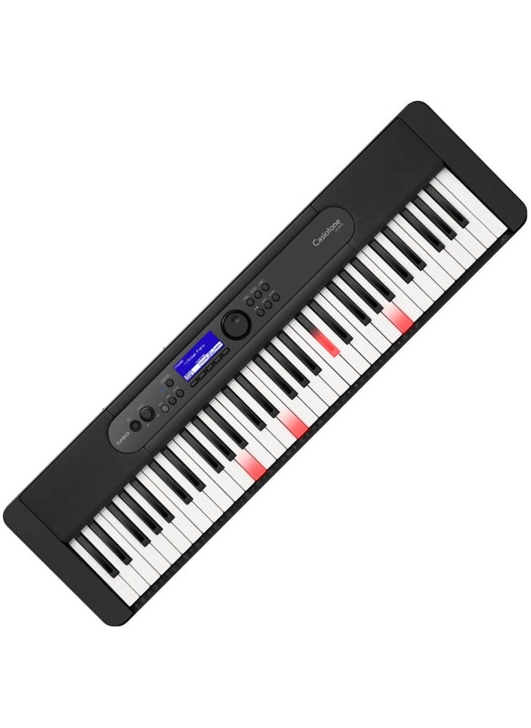 كاسيو - LK-S450 أورج تعليمي - بيانو بمفاتيح مضيئة - 600 نغمة - 200 إيقاع، مع محول طاقة - Image 1
