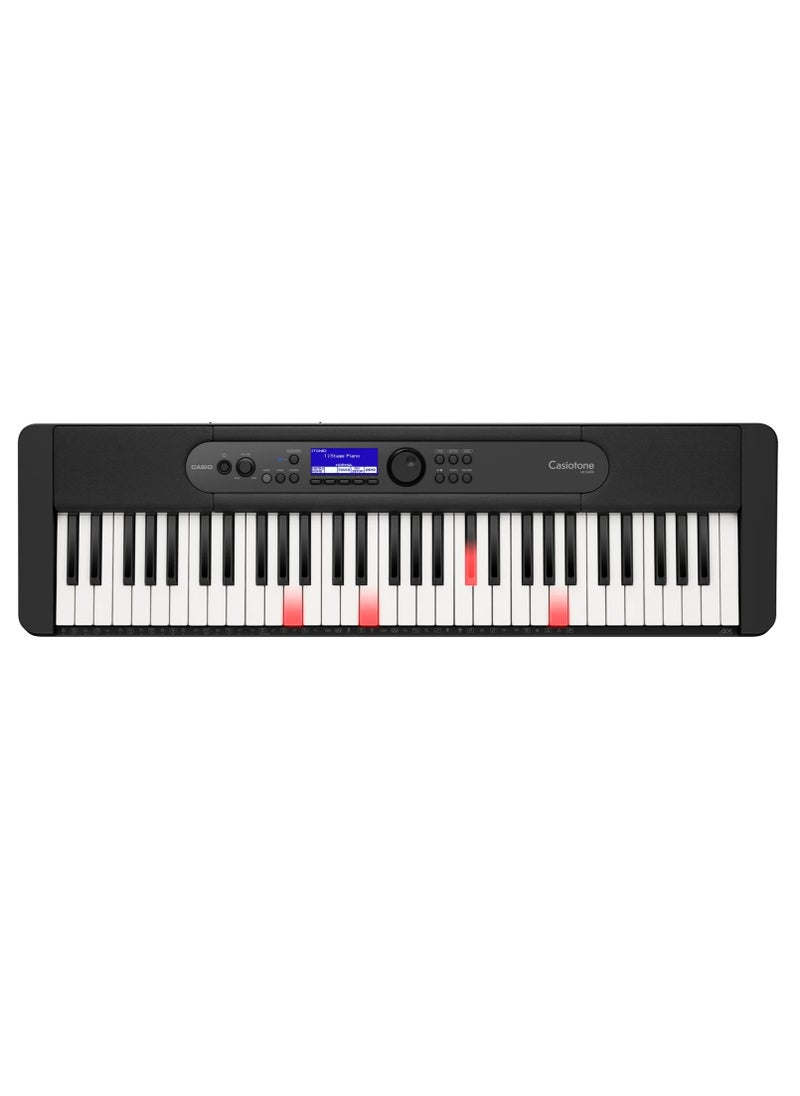 كاسيو - LK-S450 أورج تعليمي - بيانو بمفاتيح مضيئة - 600 نغمة - 200 إيقاع، مع محول طاقة - Image 1