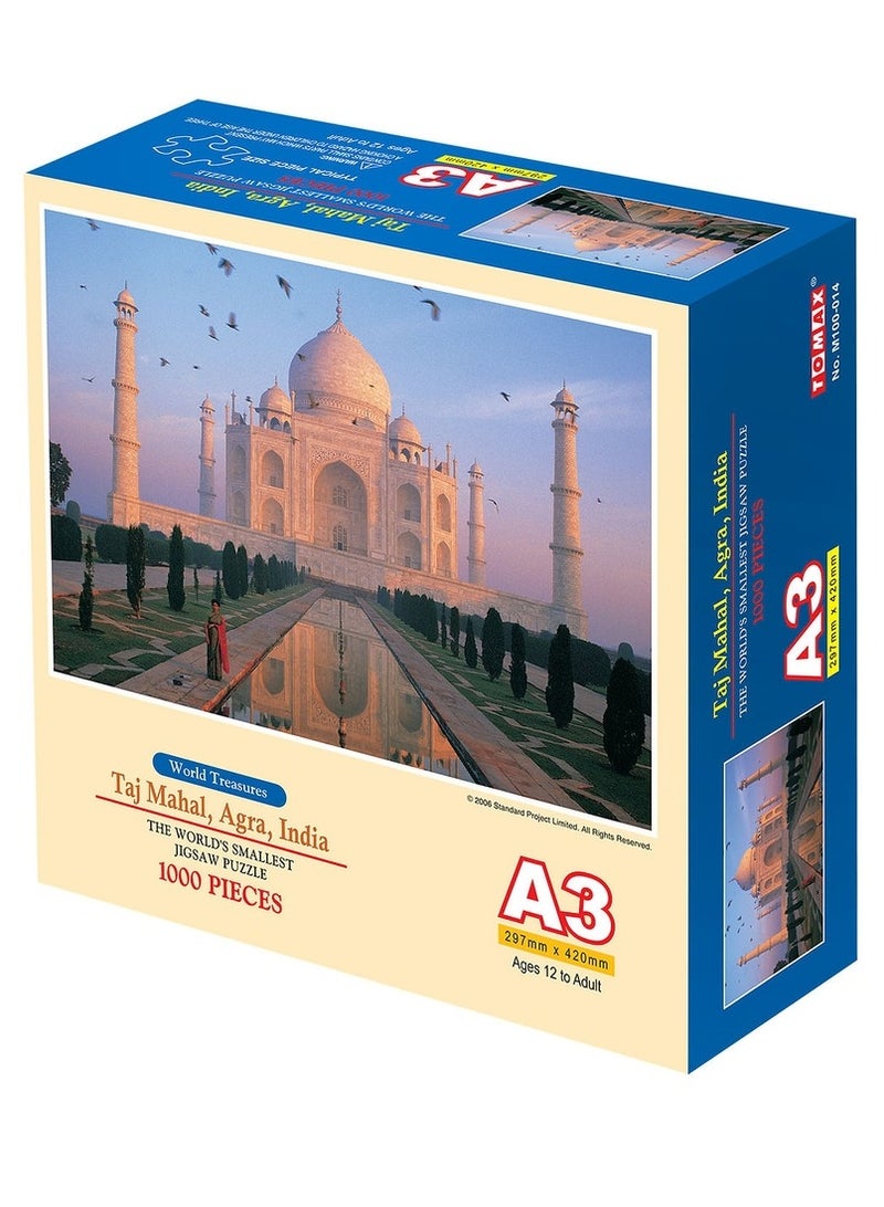 توماكس بازل تاج محل، الهند الصغير 1000 قطعة - M100-014 - Image 1