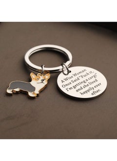 Corgi Gift Corgi Mom Gift A Wise Women One Said I'M Getting A Corgi,And She Lives Happily Ever After Keychain Gift For Dog Lover… (Corgi Keychain) - pzsku/Z862D2C71A75A26E42FDFZ/45/_/1735214142/a0751cec-35a1-4652-b163-b6786ce39517