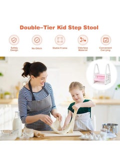 Hihonor Baby Potty Training Step Stool, Pink  - Image 4
