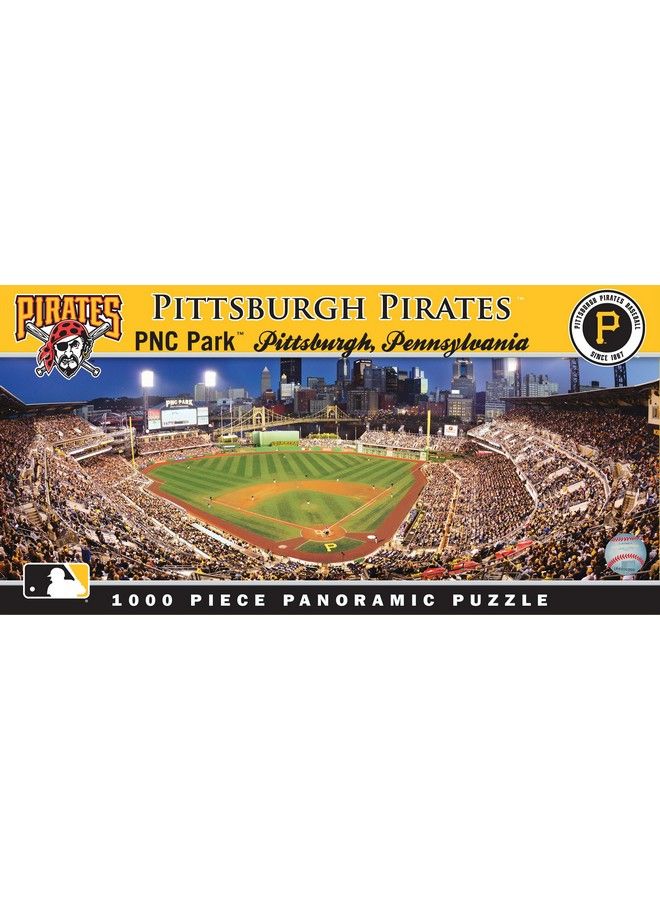 MasterPieces 91426: Pittsburgh Pirates 1000Pc Panoramic Puzzle - Image 1
