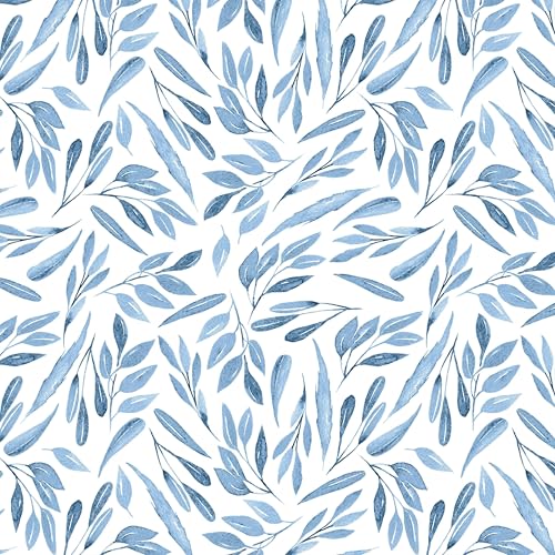 Dreamscape 100% Cotton King Bedsheet with 2 Pillow Covers - (Size 108 x 108 inches, 140 TC, Colour - Blue: Empire Blue) - Image 5