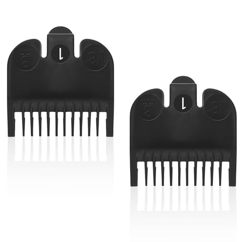 CHAR YONG For Wahl Professional 1 Guide Comb Attachment No118 30mm 3114001 Clipper Guard AttachmentClipper Guards Set Hair Clipperblack2pack - Image 1