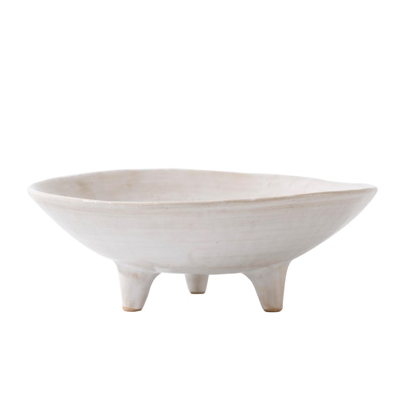 CM CHIC MONDAY 6 Small Decorative Bowl MultiPurpose Decorative Bowls for Keys Candy and Home Decor Ceramic Bowl Retro White - Image 2