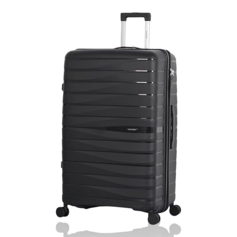 أفياتور طقم حقائب سفر فاخر ومتكامل – 5 قطع من AVIATOR مصنوع من البولي بروبلين المقاوم للكسر متانة عالية – تصميم عصري – أداء مثالي في كل رحلة - Image 2