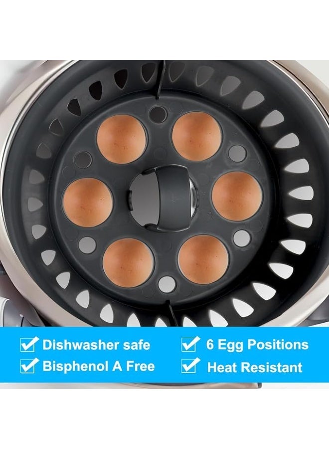 2-in-1 Egg Holder for Boiling and Steaming Eggs, Practical Design - Image 3