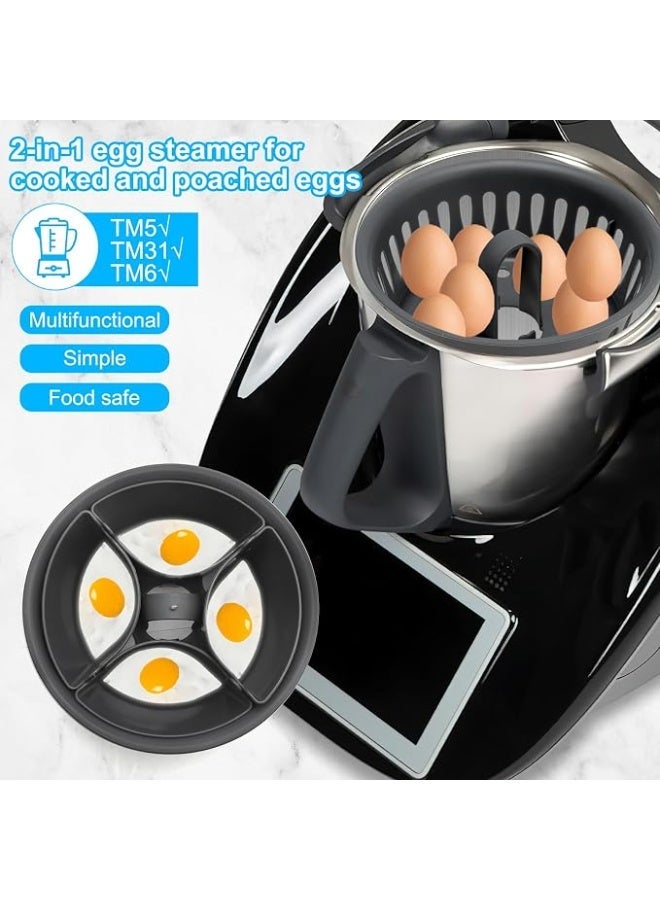 2-in-1 Egg Holder for Boiling and Steaming Eggs, Practical Design - Image 1