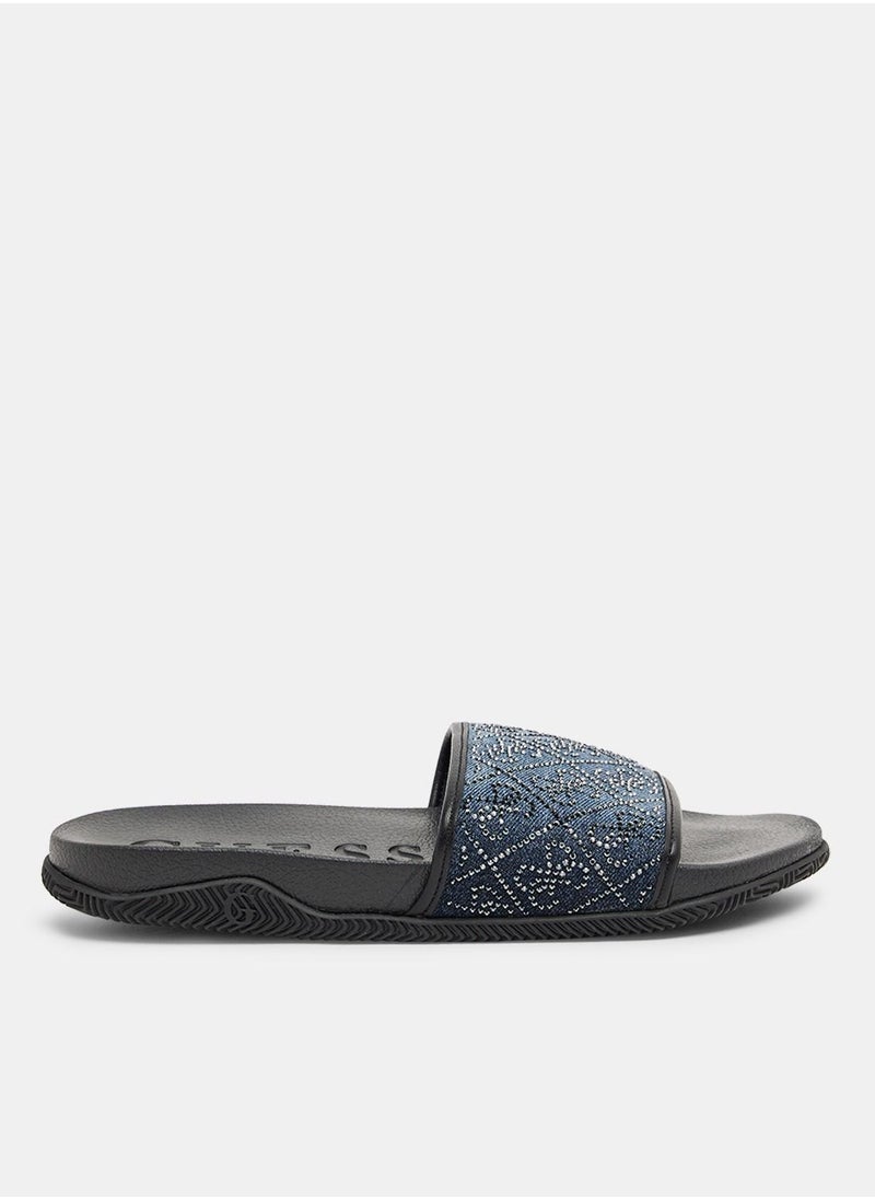 Rayce Studded Slides