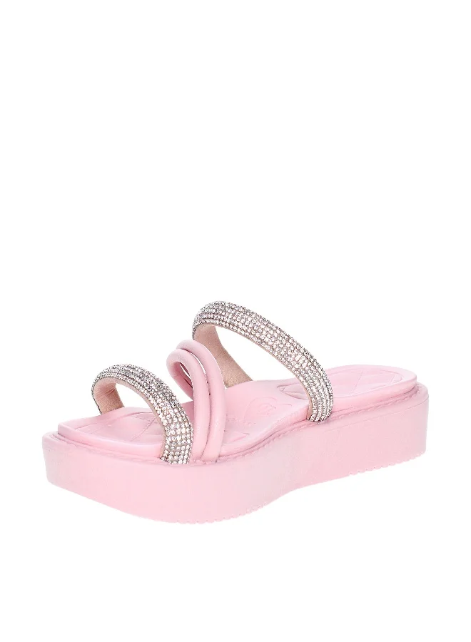 MOLEKINHA Slip-On Sandals for Girls – Comfortable Casual Sandals for Kids | Easy Wear Summer Shoes | Lightweight Footwear for Daily Wear, School, Travel & Outdoor Fun | Stylish Open-Toe Design