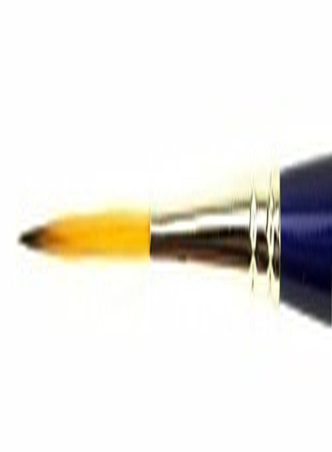 Mack Brush Andrew Mack The Virus Scrolling Script Pinstriping Brush Size 1 Series 444 with Specially Blended Golden Taklon, 1" Length Out - Image 3