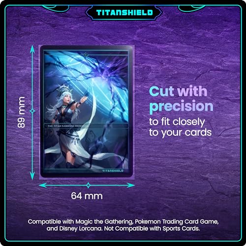 TitanShield 200 Premium 60-Microns Ultra Clear Standard Size Perfect Exact Fit Inner Card Sleeves. Perfect for Double-sleeving and Compatible with Pokémon Cards MTG Magic The Gathering Lorcana - Image 3